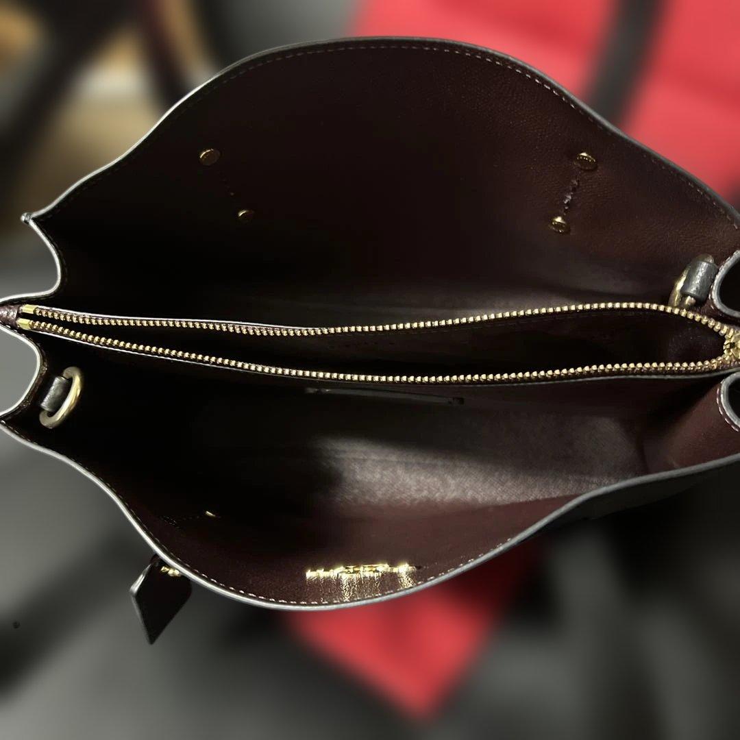 コーチ　レザーハンドバッグ　未使用品