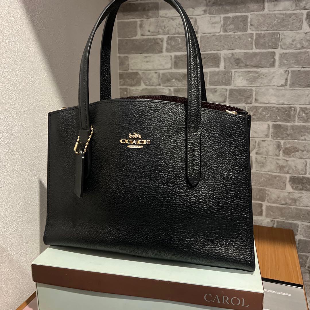 コーチ　レザーハンドバッグ　未使用品