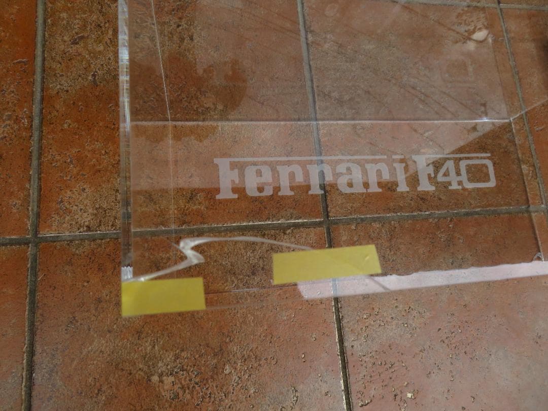 京商１/１２フェラーリF40　ディスプレイケース