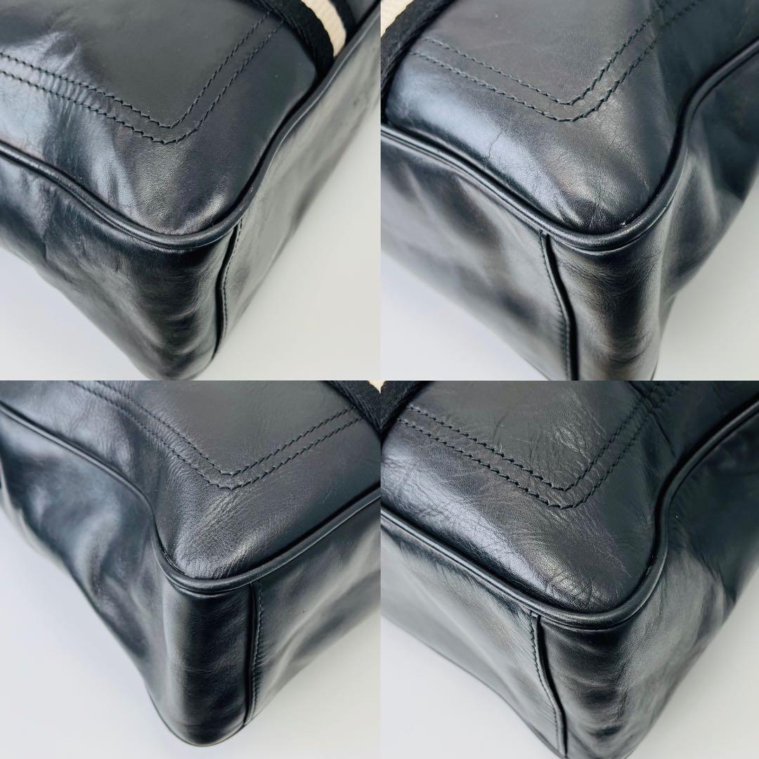 状態完備✨ BALLY メンズビジネスバッグ ブリーフケース ブラック レザー