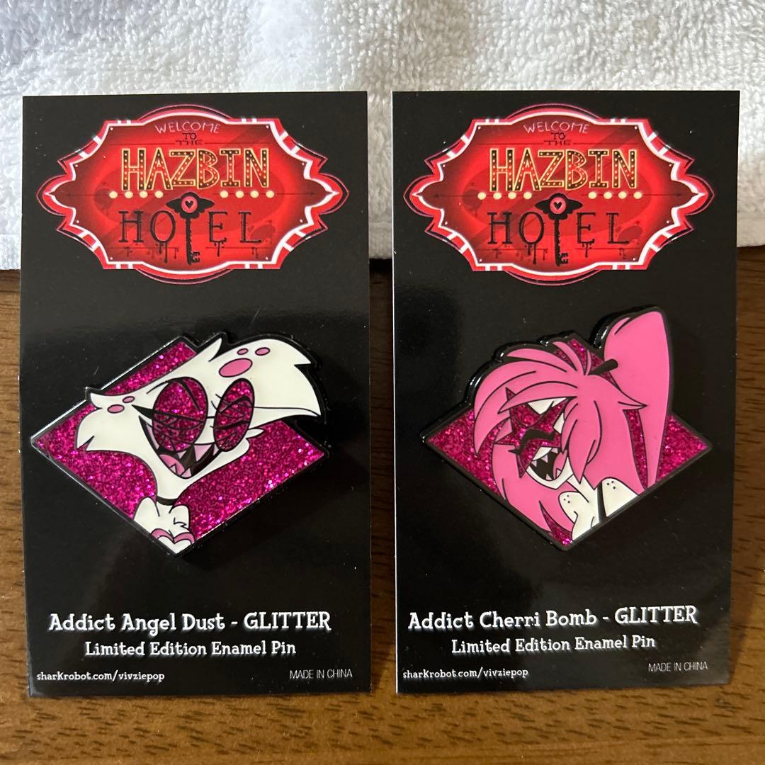 d*3様 Hazbin Hotel/ハズビンホテル　Addict ピンバッジ　ピ