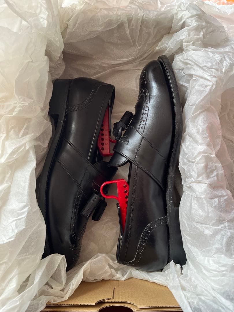 スコッチグレイン　タッセル　黒 26EEE