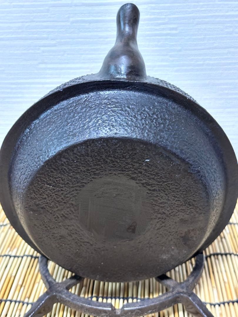 未使用、付属品付 岩手県奥州 佐秋鋳造所 佐藤守巨造