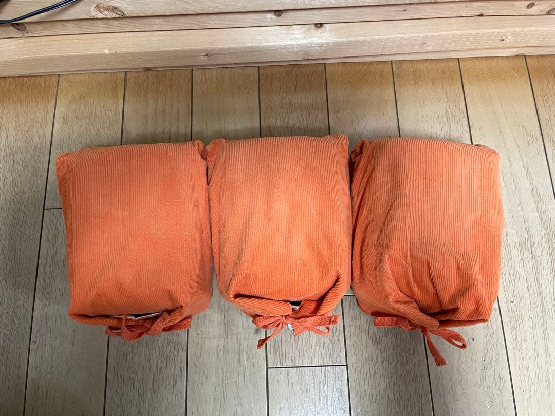 ミツウロコの豆炭アンカ3個（豆炭付き）