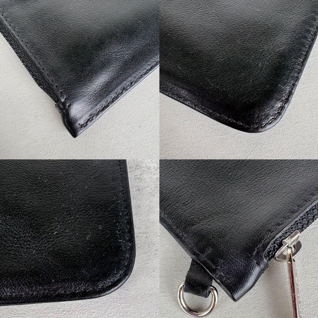 CHANEL シャネル　ポーチ　ラムスキン　カードケース　ケース　財布