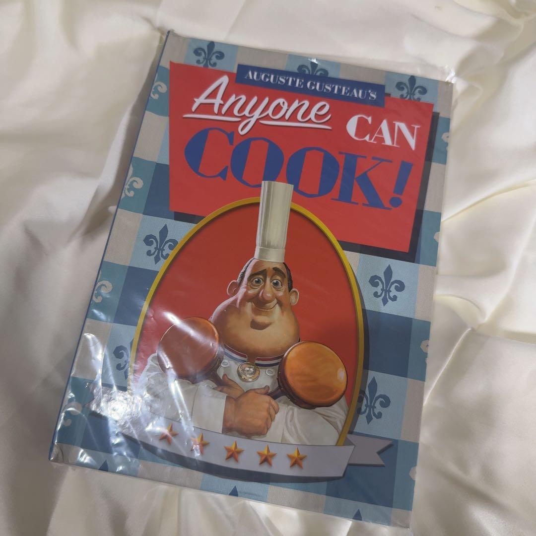 新品！レミーのおいしいレストラン レシピ本ノート パリディズニー限定