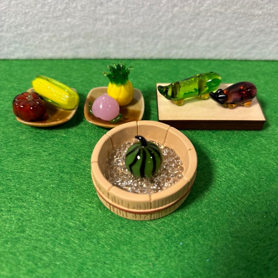 専用 ガラス細工 ミニチュア ガラス細工 ミニチュアガラス】ヤシの木