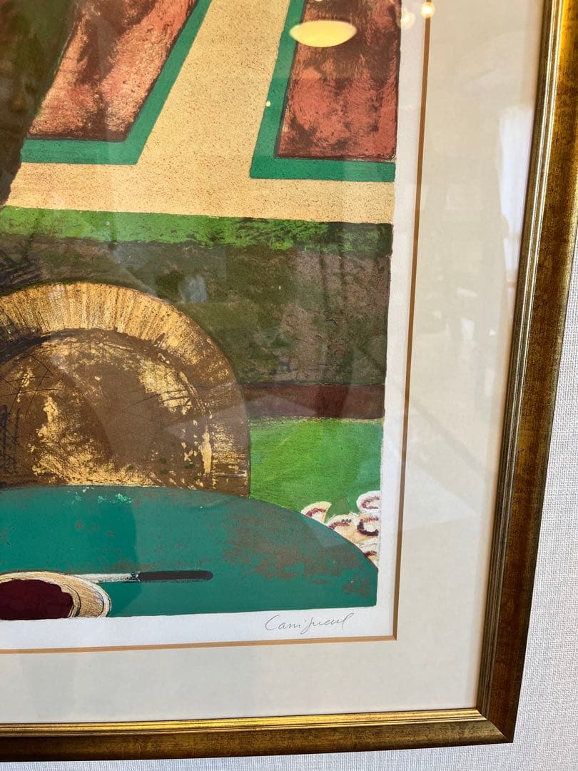 S*A様 【真作】 カシニョール　沈黙　リトグラフ