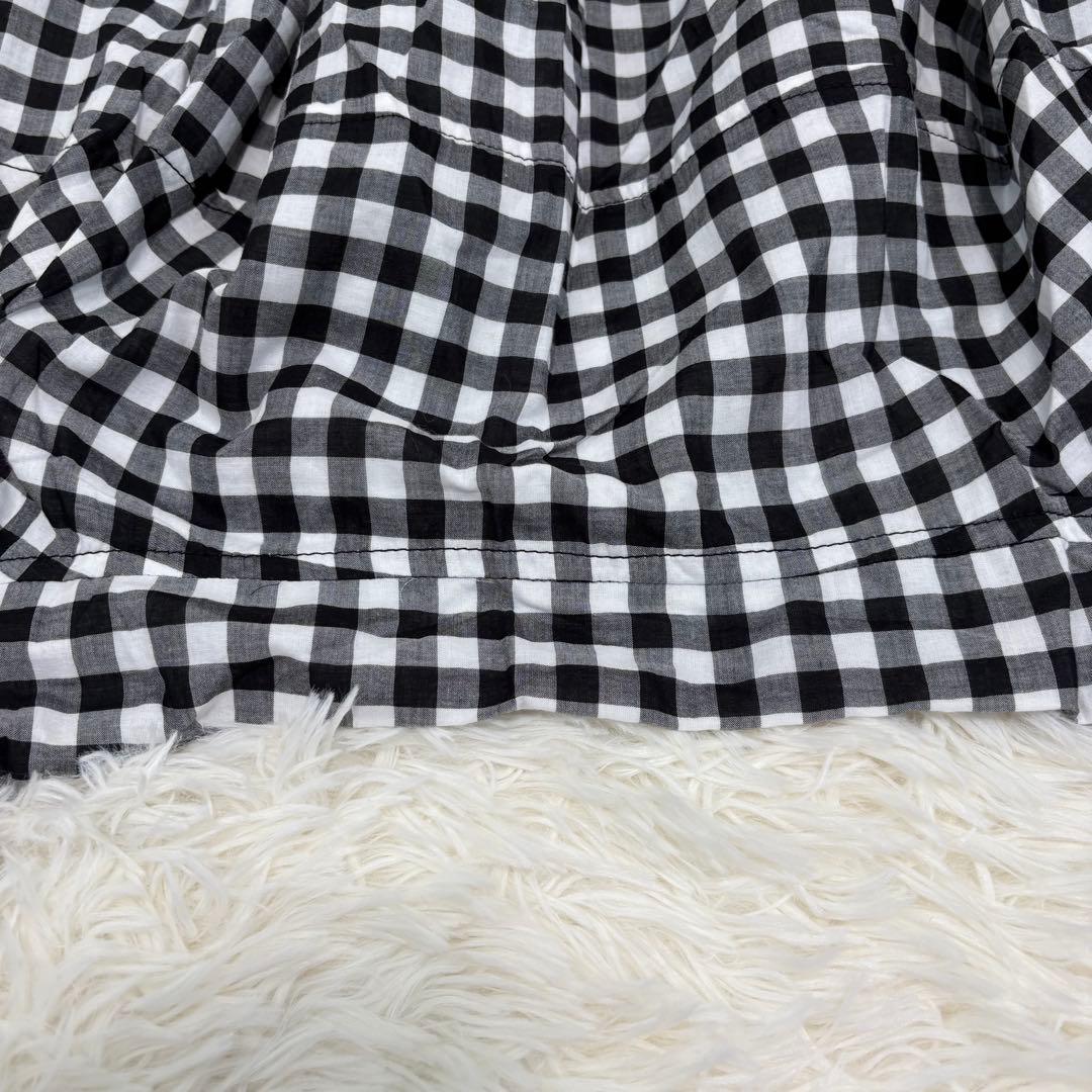 トリココムデギャルソン サルエルパンツ ギンガムチェック フリーサイズ