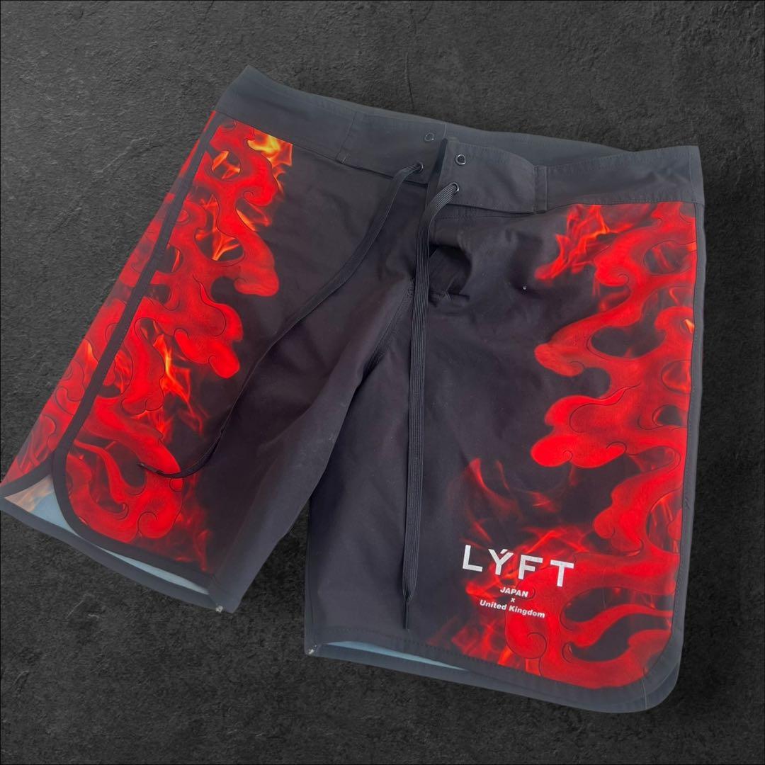 LYFT リフト STAGE SHORTS - RED サーフパンツ S Stage Shorts | LÝFT