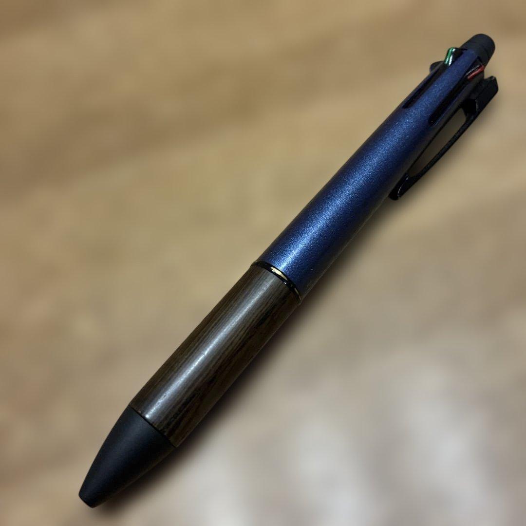 ジェットストリーム ピュアモルト4&1多機能ペン 限定色 ネイビー