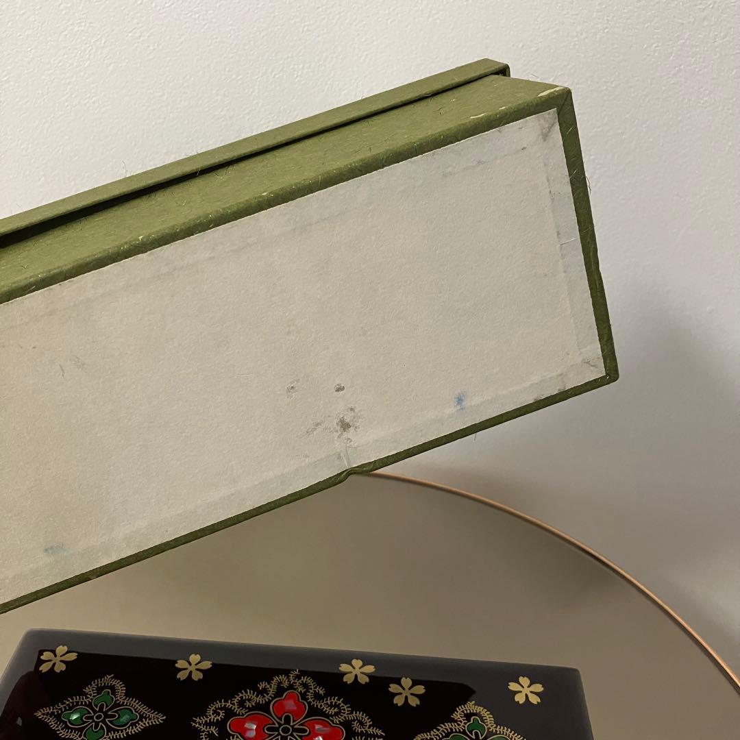 象彦　溜塗　螺鈿　オルゴール　手箱・宝石箱・ジュエリーボックス