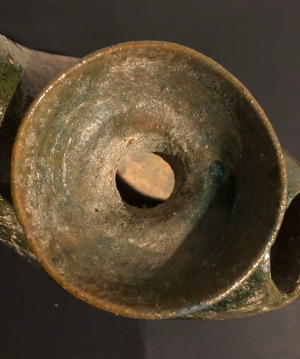 中国骨董　漢時代　香炉　水鳥形埴輪　須恵器