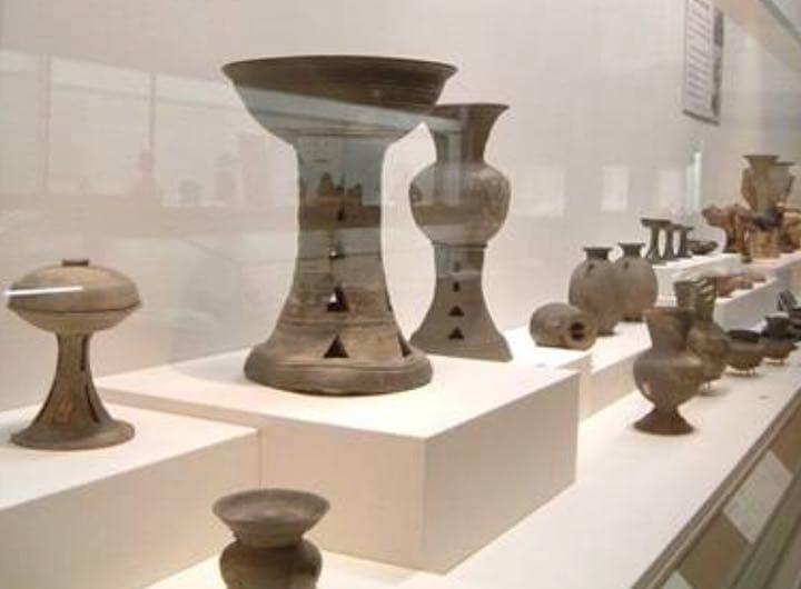 中国骨董　漢時代　香炉　水鳥形埴輪　須恵器