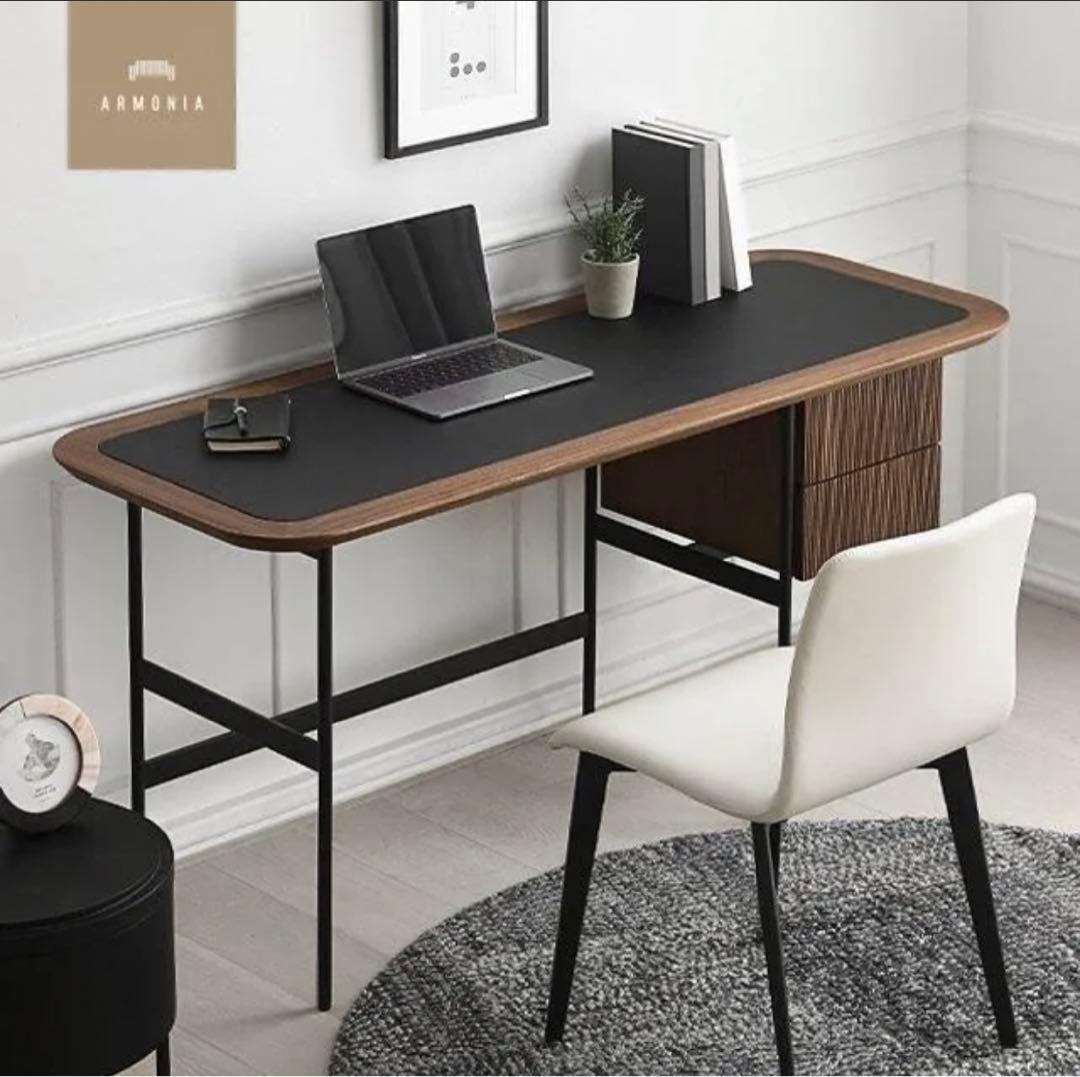ARMONIA モダンデスク 引き出し付き