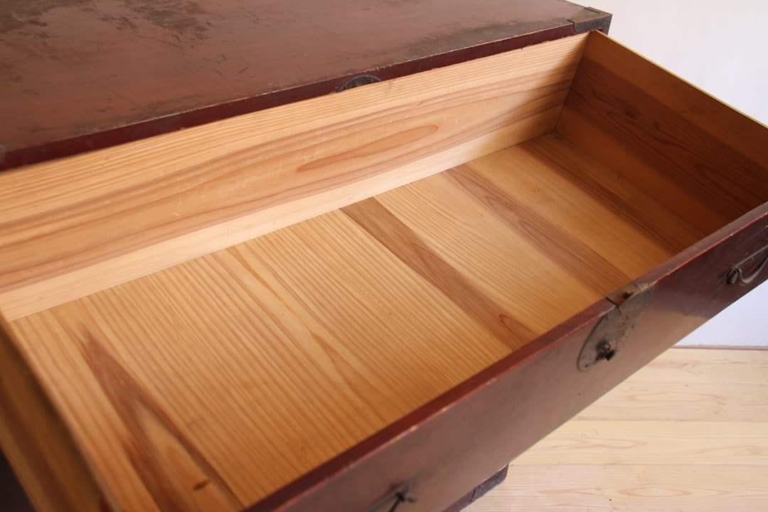 和箪笥 4段 古道具 古家具 ビンテージ アンティーク レトロ