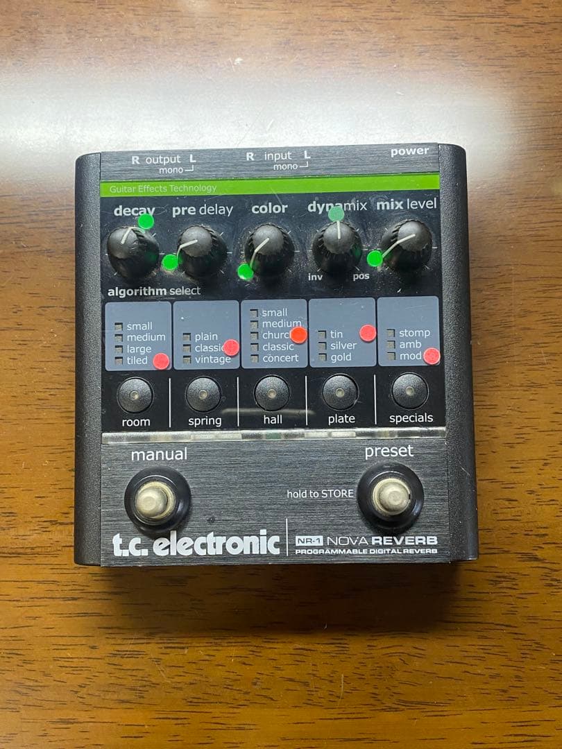 t.c. electronic Nova Reverb ギターエフェクター