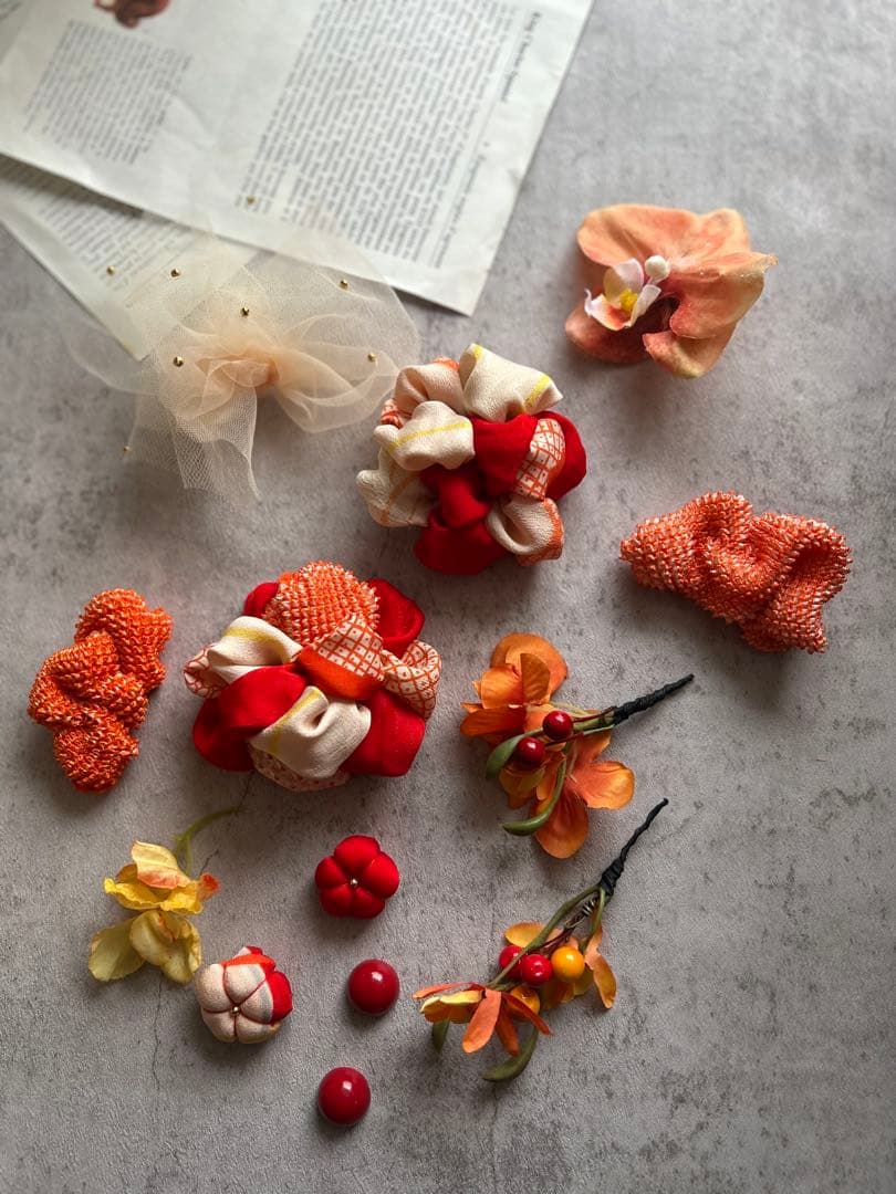 にょっき様order髪飾り♡