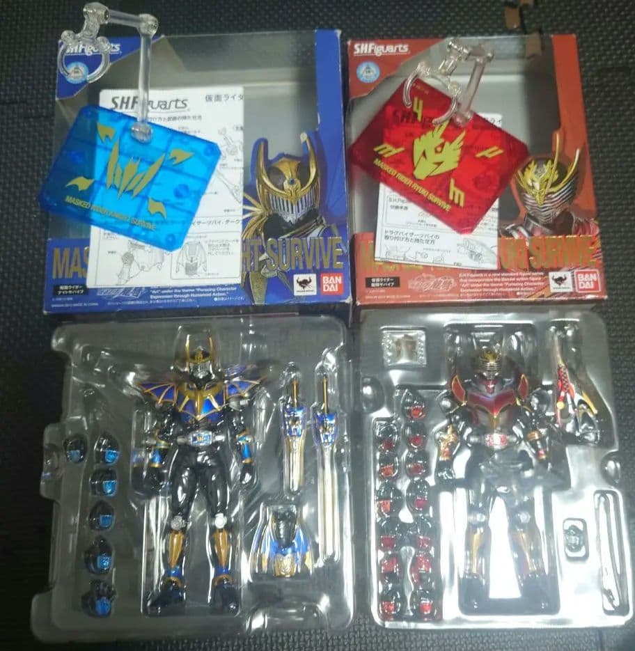 開封美品 S.H.Figuarts 龍騎サバイブ＆ナイトサバイブ 2体セット