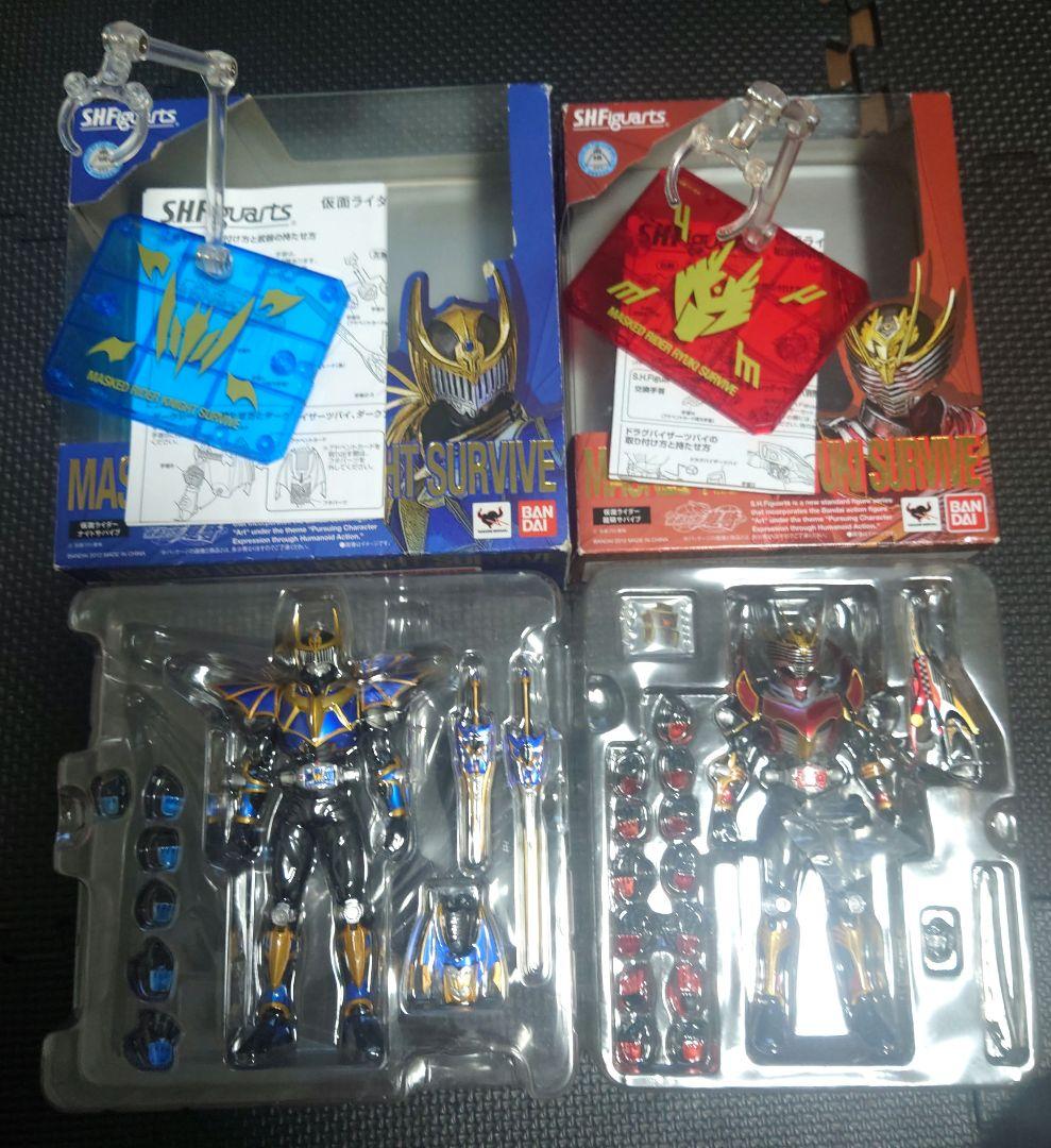 開封美品 S.H.Figuarts 龍騎サバイブ＆ナイトサバイブ 2体セット