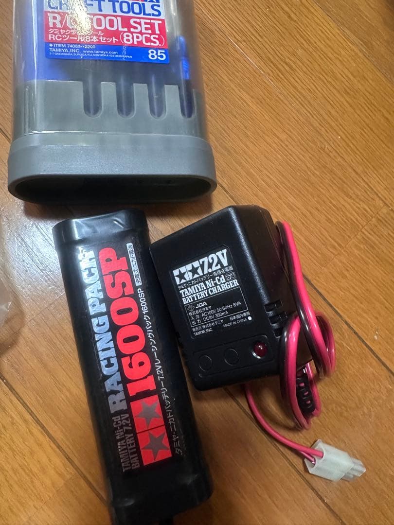 超レア　タミヤステルスボックス　プロポケース　バッテリー　充電器その他