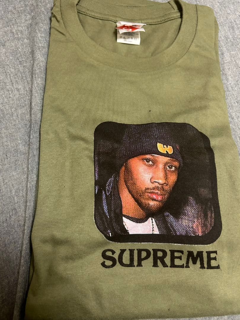 最安値 Supreme/Wu-Tang Clan RZA Tee アッシュグレー XXL】Supreme⁄Wu