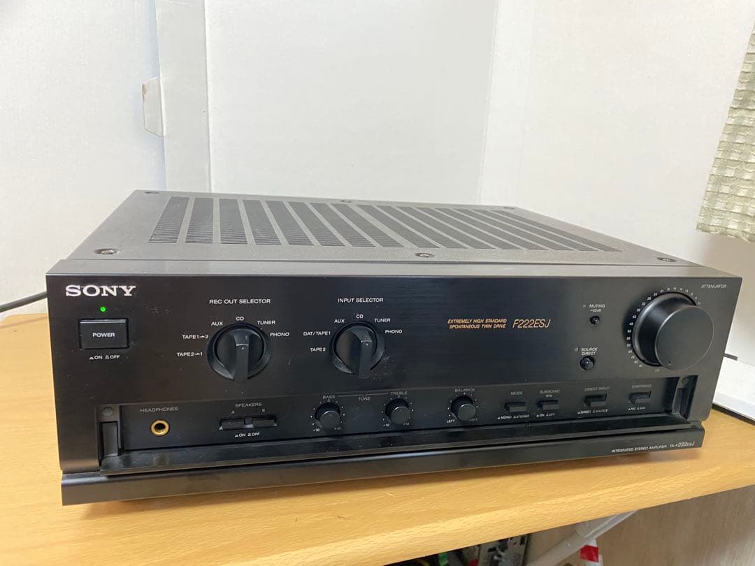 SONY F222ESJ アンプ アバックWEB-SHOP / 【中古】SONY TA-F222ESJ【コード01-09034