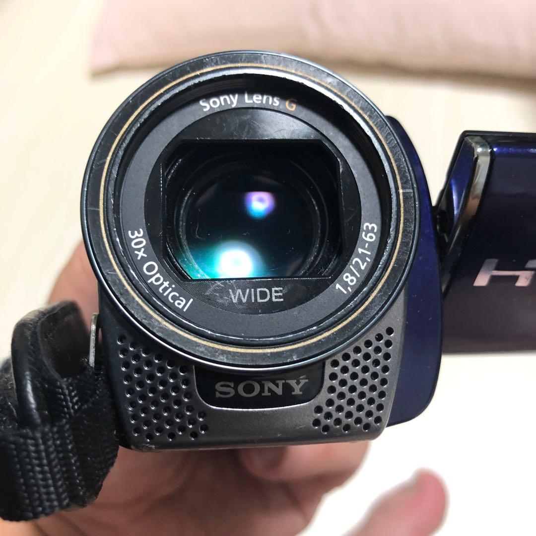 SONY HDR-CX180 ハンディカム ビデオカメラ 　ブルー