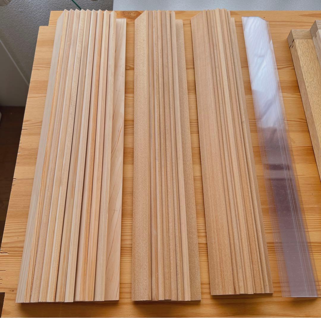 たたら板38枚 粘土板3枚 伸ばし棒 陶芸