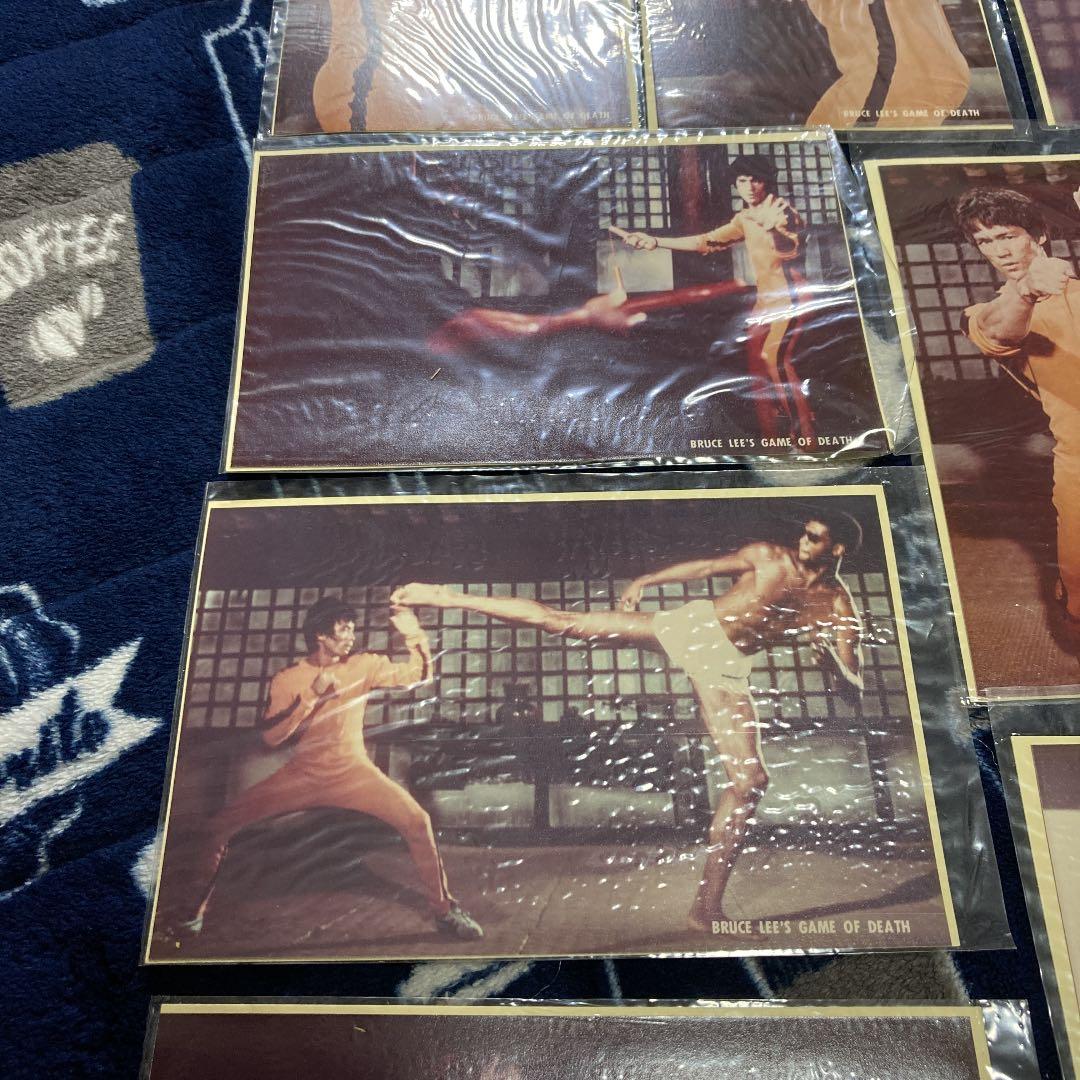 ⭐︎希少品　ブルース・リー　スチール写真　カラー　11枚セット