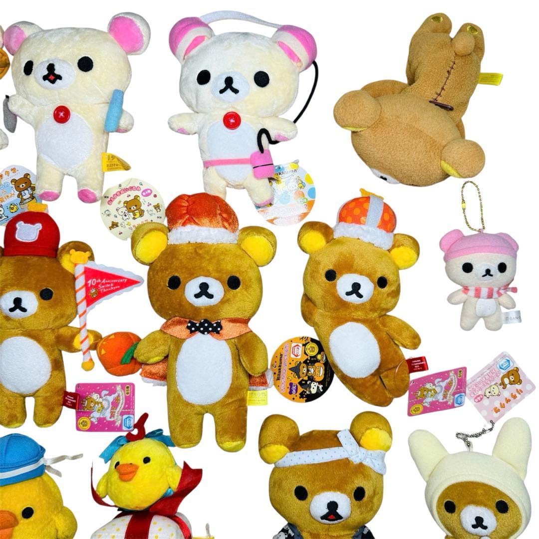 希少 大量 美品 リラックマ コリラックマ キイロイトリ ぬいぐるみ
