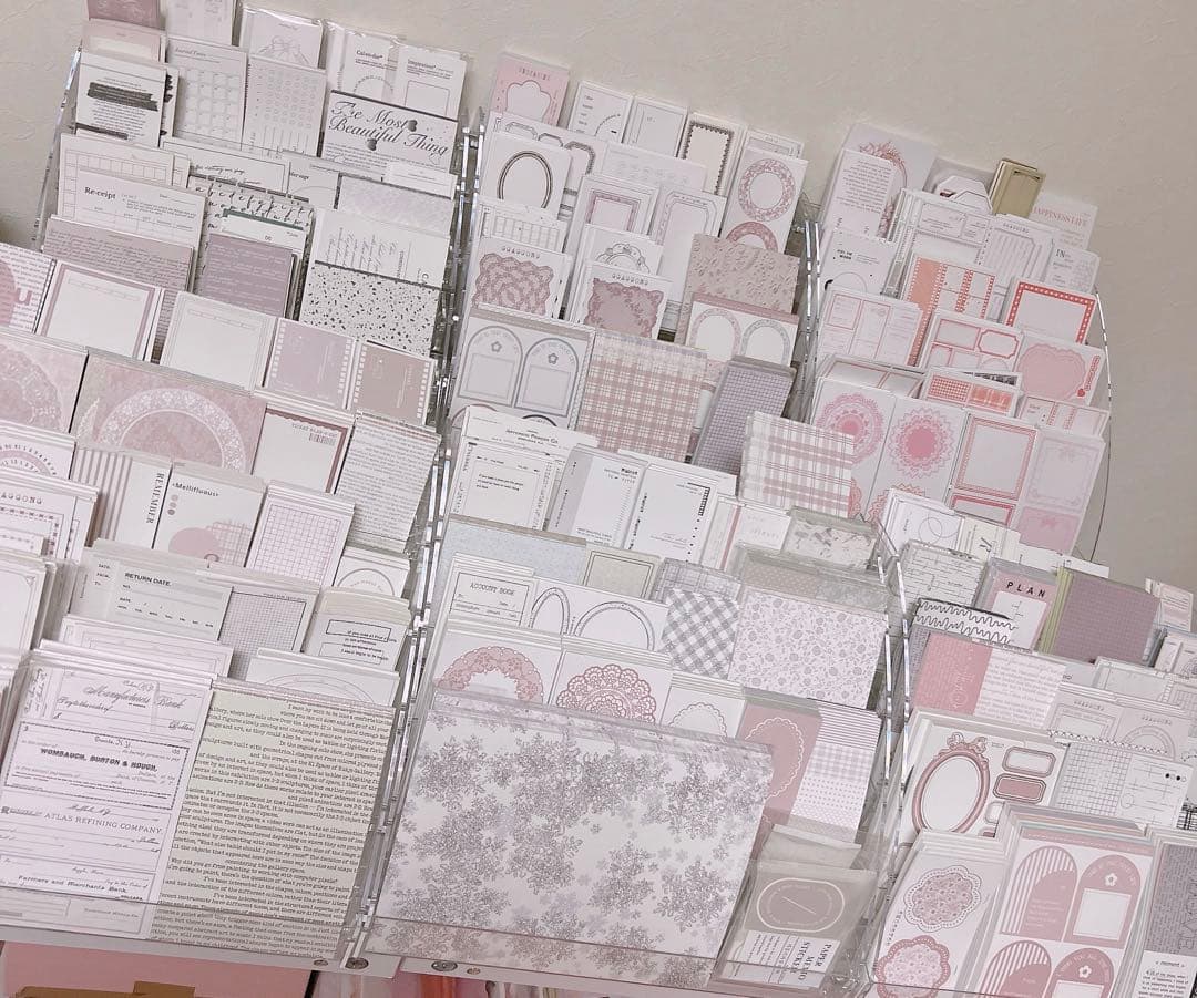 紙モノ コラージュ素材 海外作家 マステ デザペ 人物ステッカー まとめ