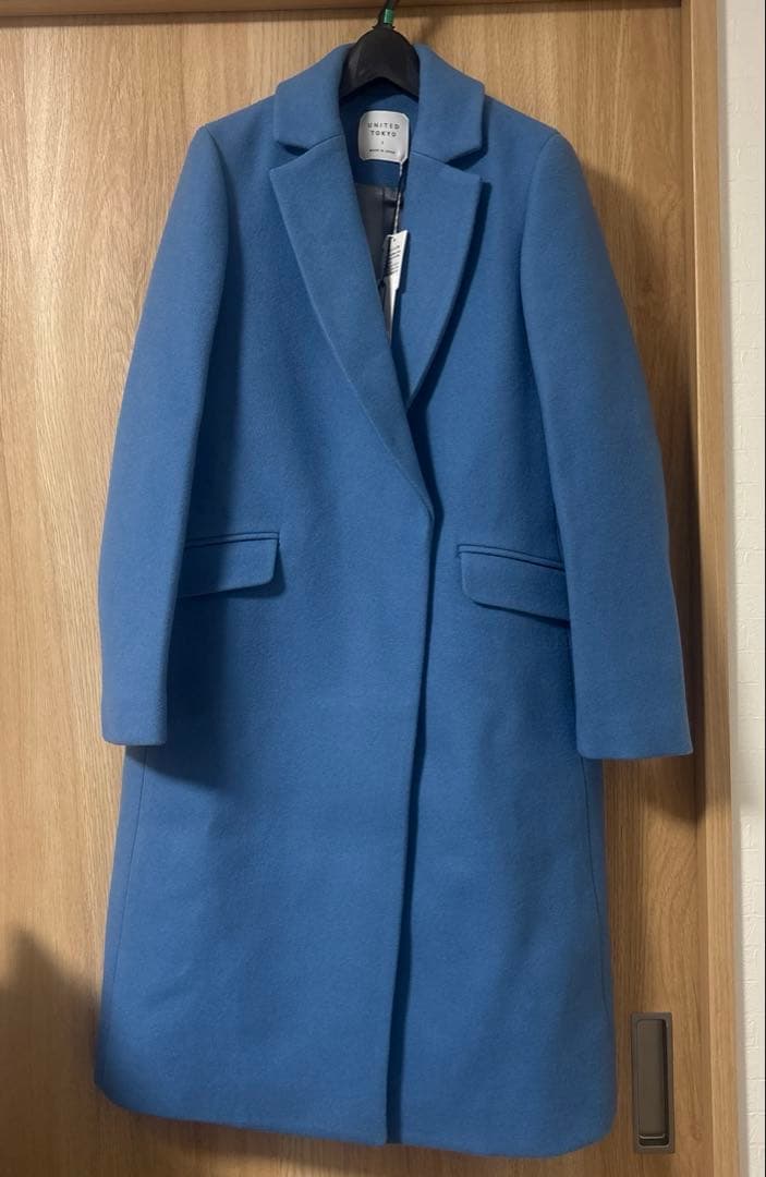 ✴️新品未使用タグ付き✴️UNITED TOKYO カシミヤウールチェスター