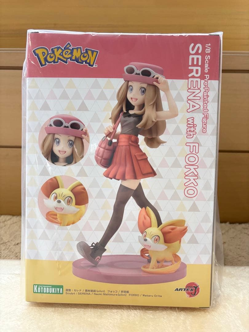 ポケットモンスター　セレナ　フォッコ　フィギュア