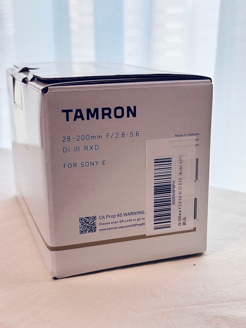 タムロンTAMRON 28-200mm F/2.8-5.6 Di III RXD