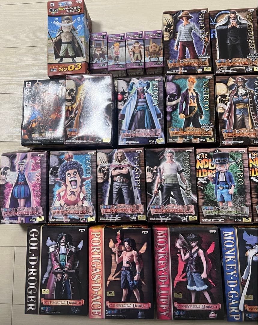 ワンピース　フィギュアまとめ売り