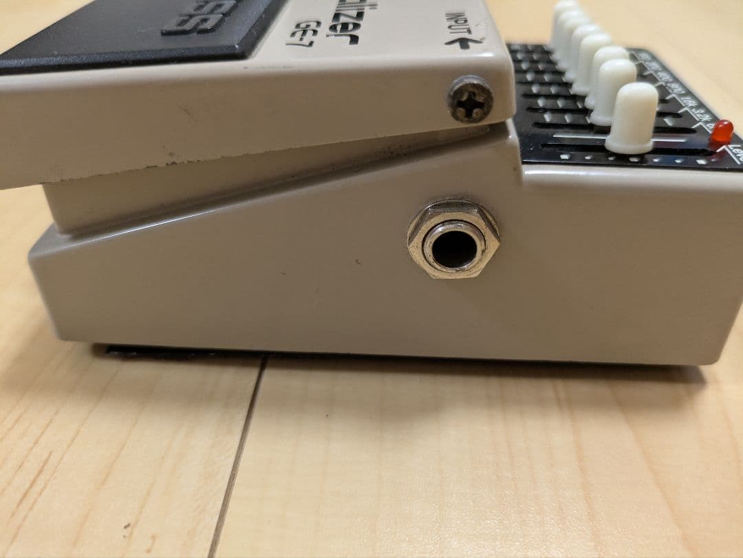 BOSS GE-7 イコライザー　日本製？台湾製？