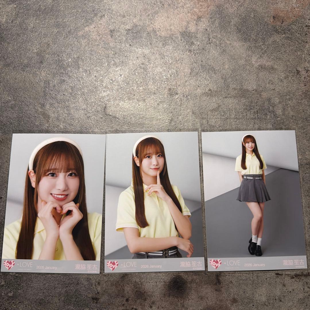 イコラブ(=LOVE) 瀧脇笙古 生写真 コンプ - メルカリ