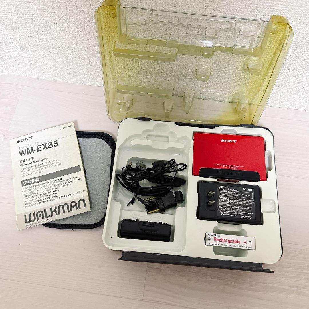 SONY／ソニー】カセットウォークマンWALKMAN WM-EX85 現状品2050