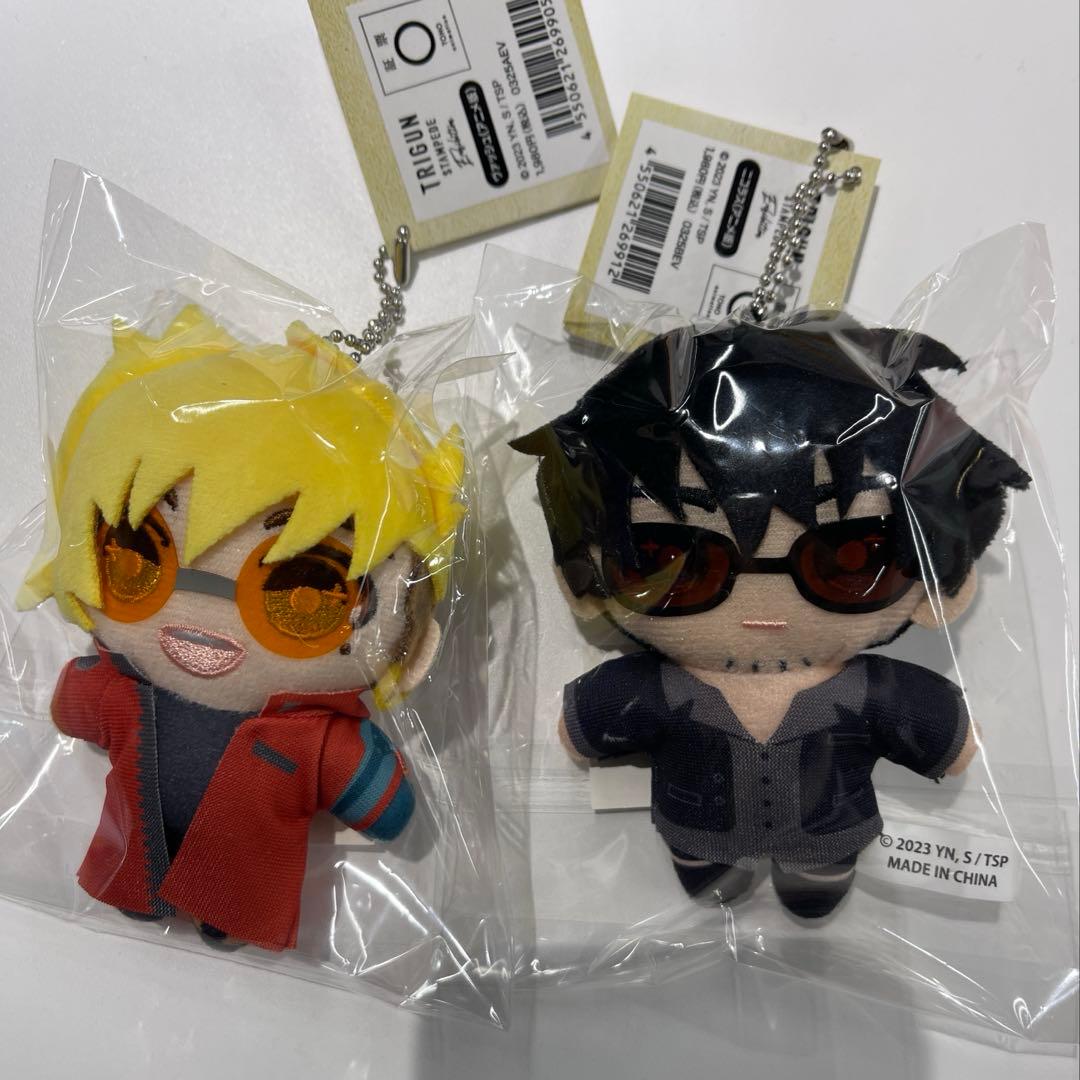 トライガン展 ちぃぬい ヴァッシュ ニコラス ウルフウッド ぬいぐるみ