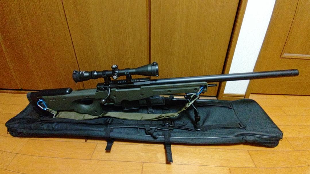 スナイパーライフル オリーブドラブ スコープ付き