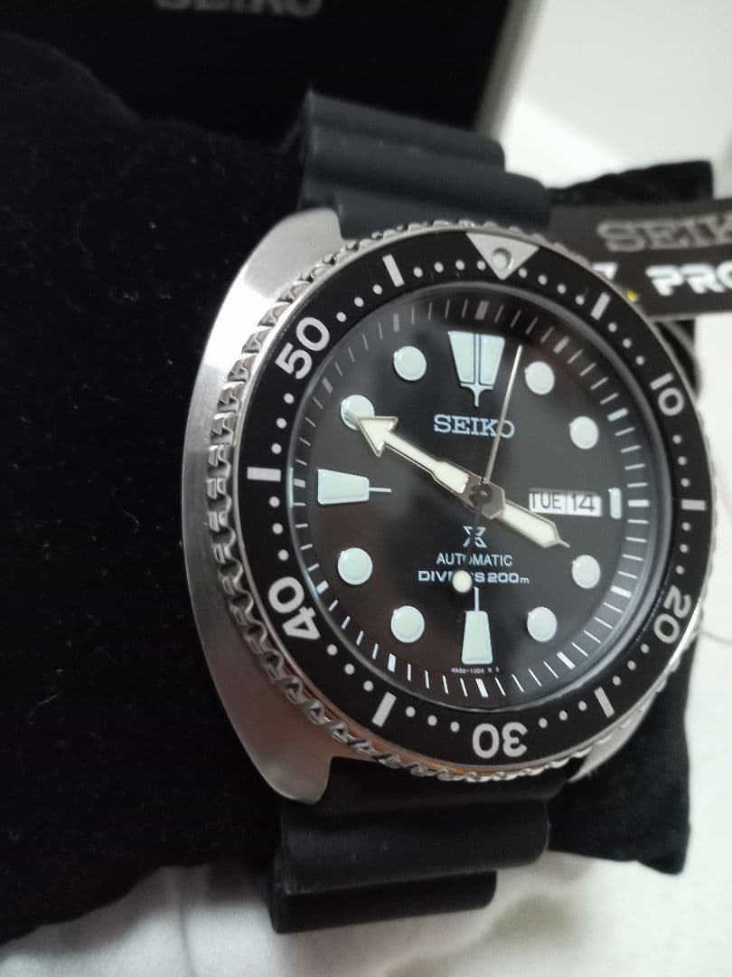 【未使用】SEIKO　PROSPEX　SRPE93　希少タートル　機械式自動巻