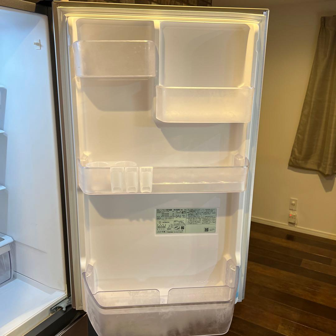 日立 3ドア冷蔵庫 シルバー R-V32KV（N）