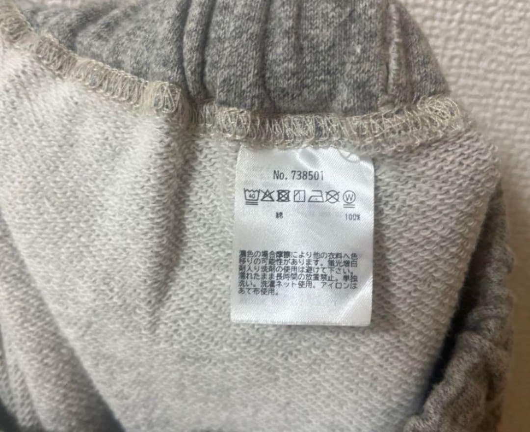 DENIMDUNGAREE デニムアンドダンガリー ワッペンスウェットパンツ01