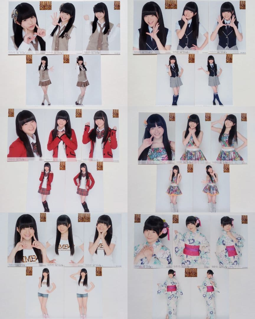 NMB48 小川乃愛 生写真 セット
