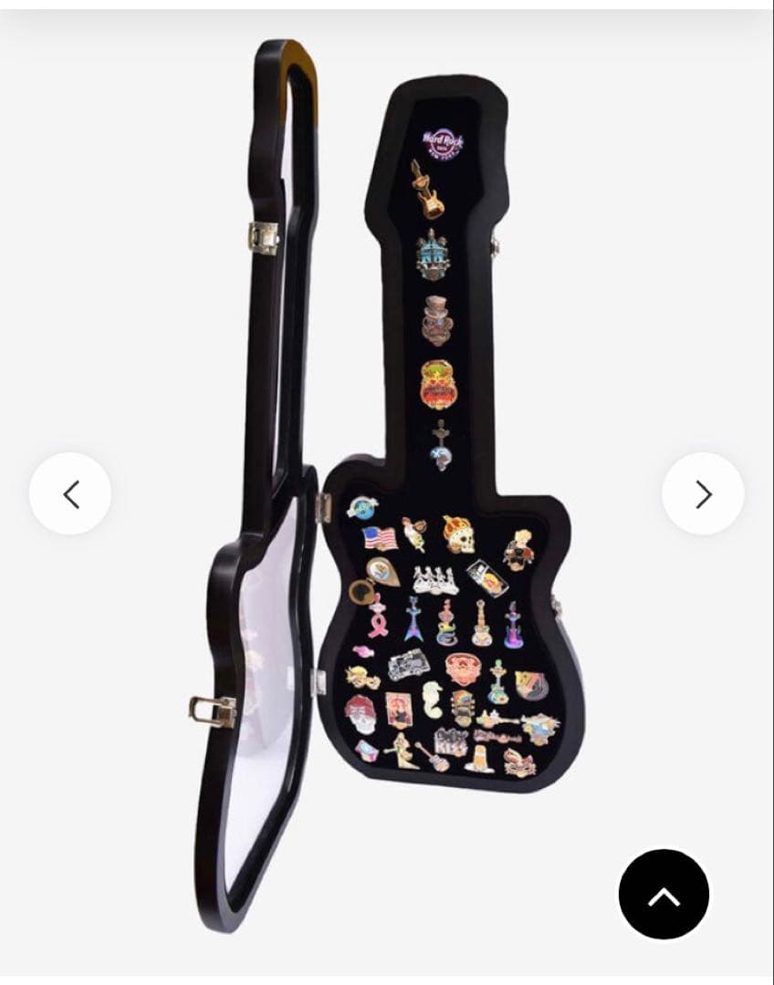 【未使用新品】ハードロックカフェ ギターケース型ピンボード