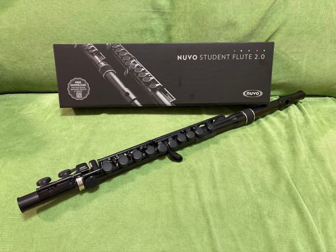 NUVO ヌーボ スチューデントフルート プラスチック フルート ブラック