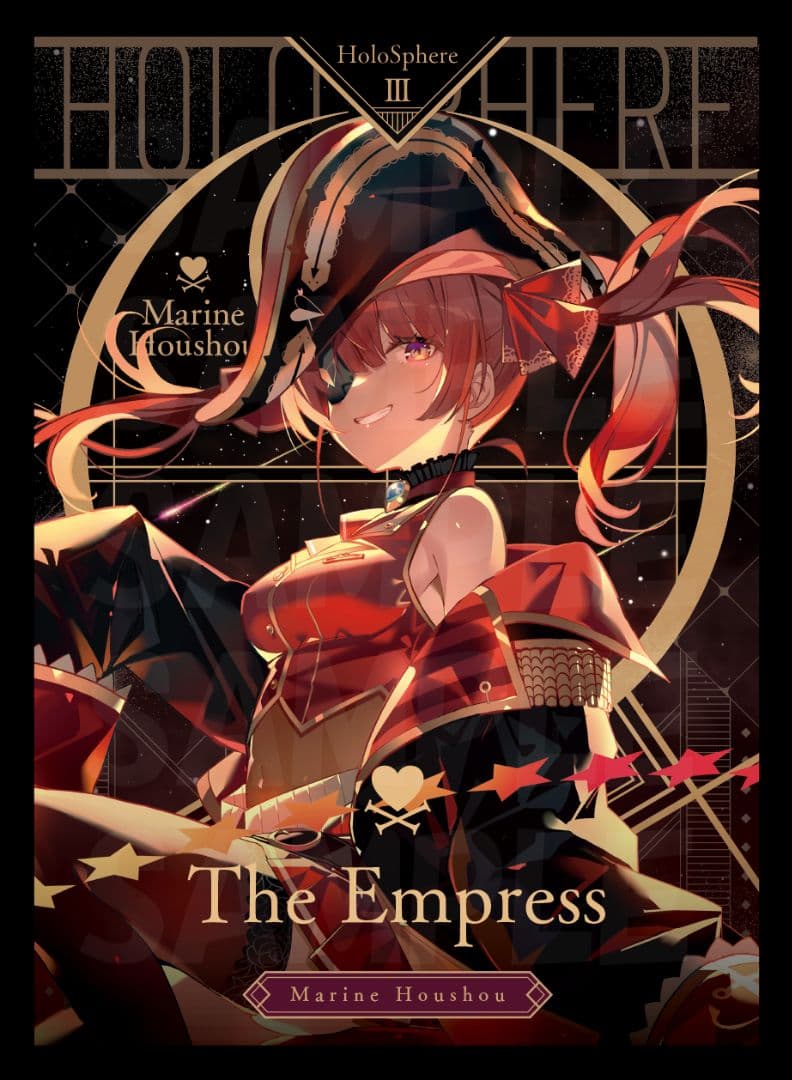 ホロライブ　プレイマット　タロットスリーブ５種セット&プレイマット