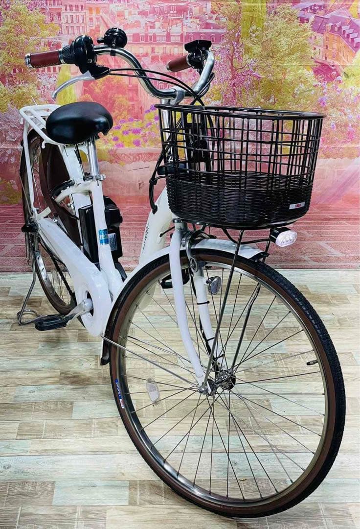 K2922 電動自転車ヤマハ ママチャリ 26インチ PAS with 送料無料