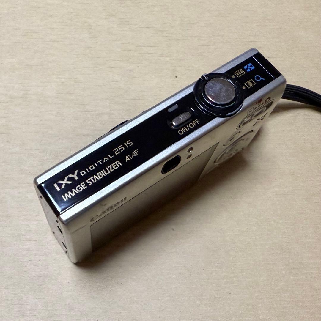 ジャンク CanonキャノンデジカメIXY 25IS PC1262